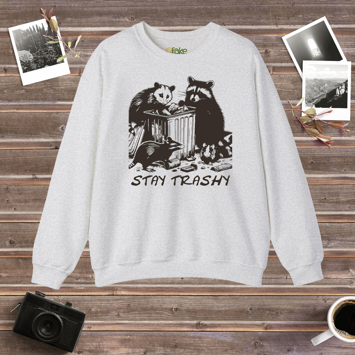 Stay Trashy Crewneck Sweatshirt