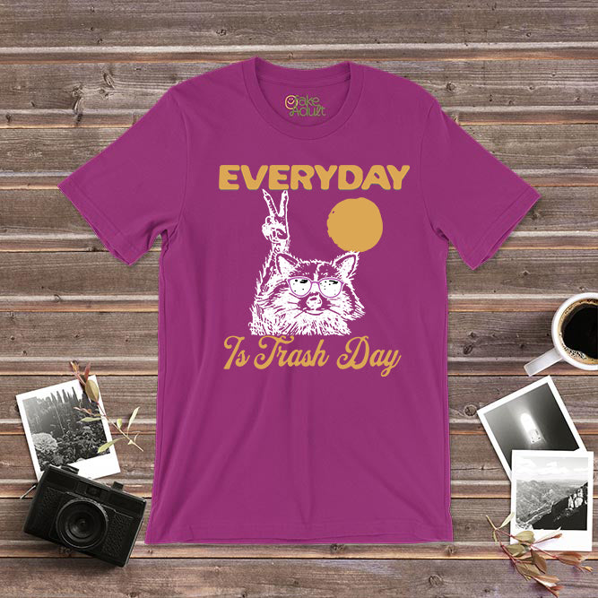 Everyday is Trash Day Raccoon T-Shirt