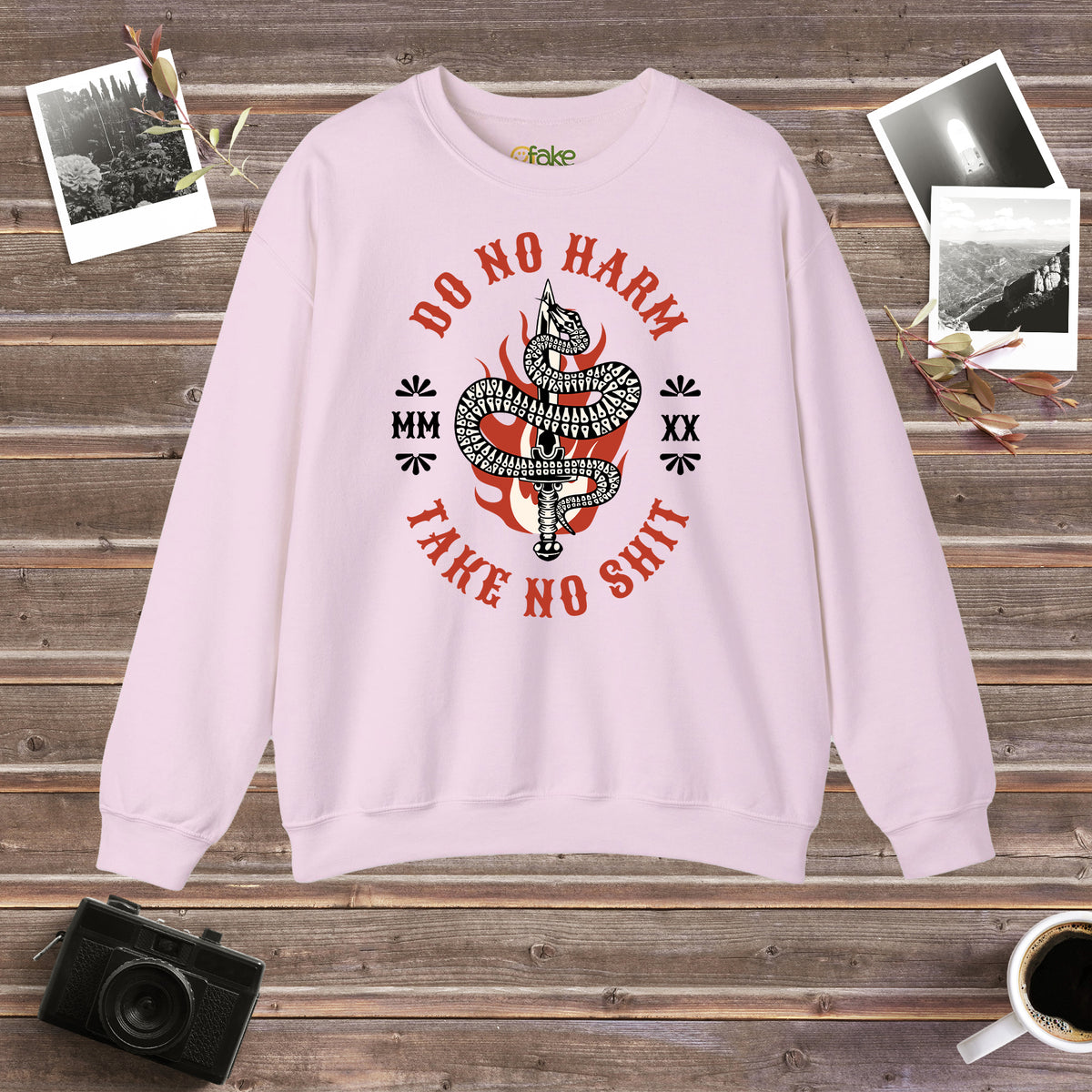 Do No Harm Take No Shit Crewneck Sweatshirt