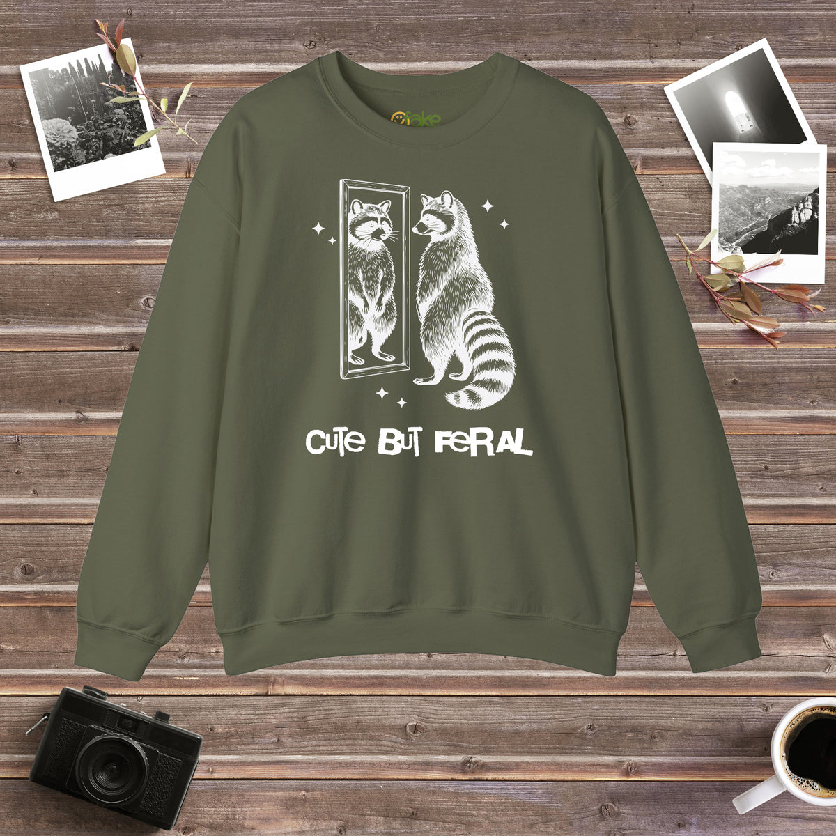 Cute But Feral Crewneck Sweatshirt