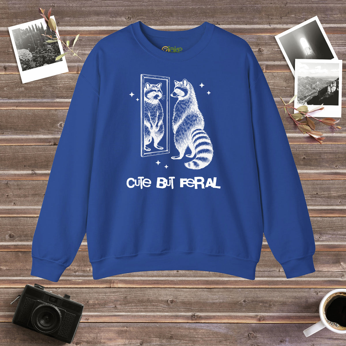 Cute But Feral Crewneck Sweatshirt