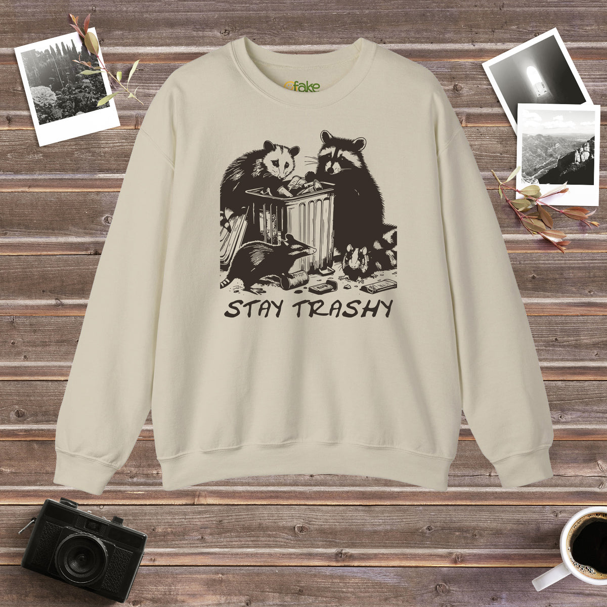 Stay Trashy Crewneck Sweatshirt