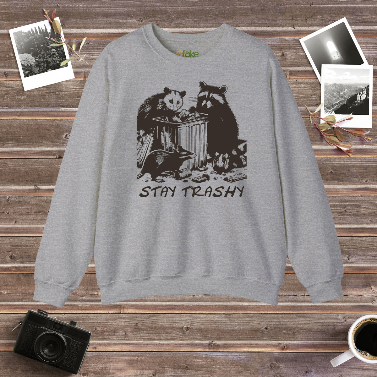 Stay Trashy Crewneck Sweatshirt